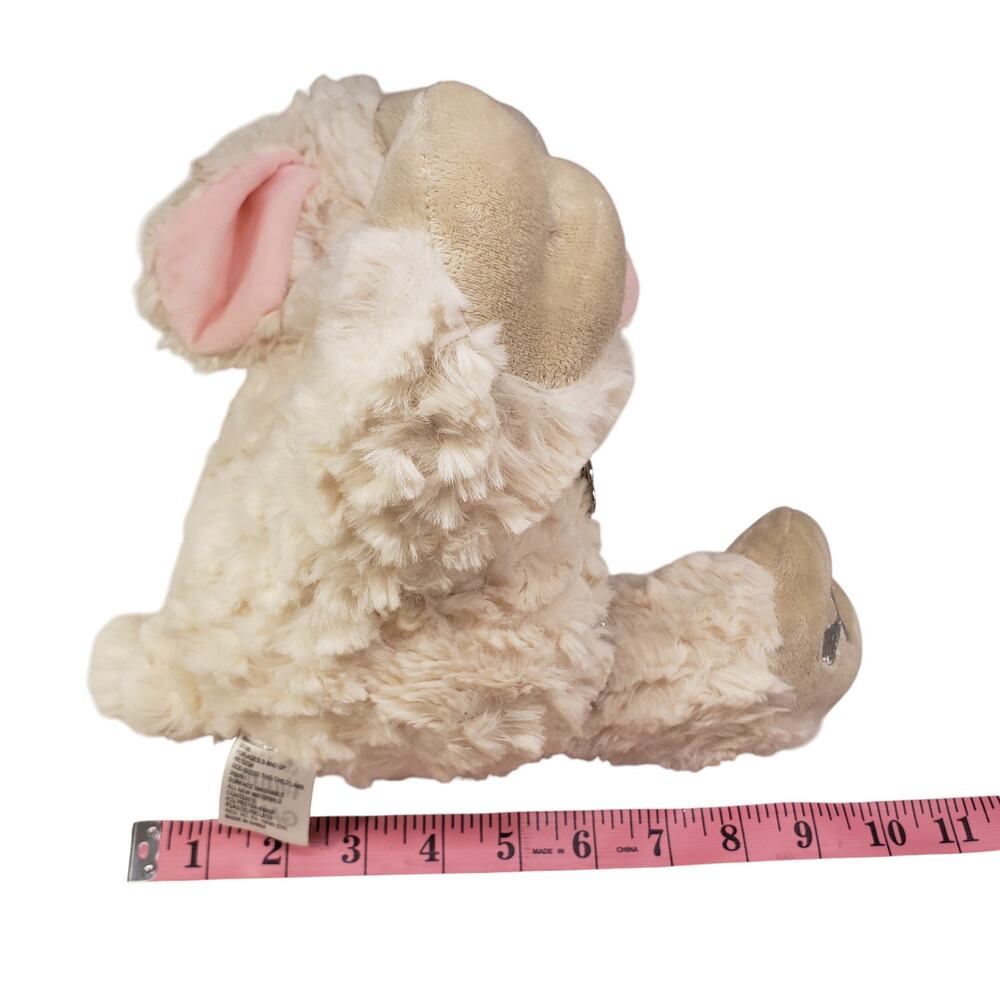 Ganz Serenity Lamb With Crib Cross Christening Baptism Gift Praying Lamb 10" - Picture 13 of 14